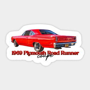 1969 Plymouth Road Runner Coupe Sticker